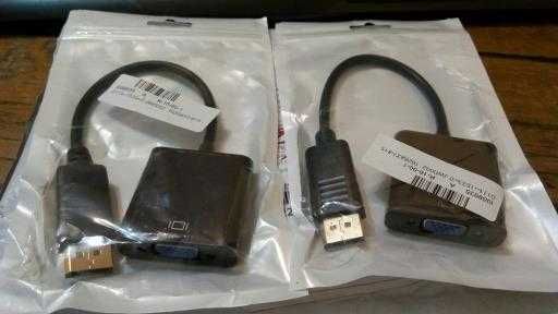 Displayport DP to VGA конвертер адаптер перехідник Емулятор монітор