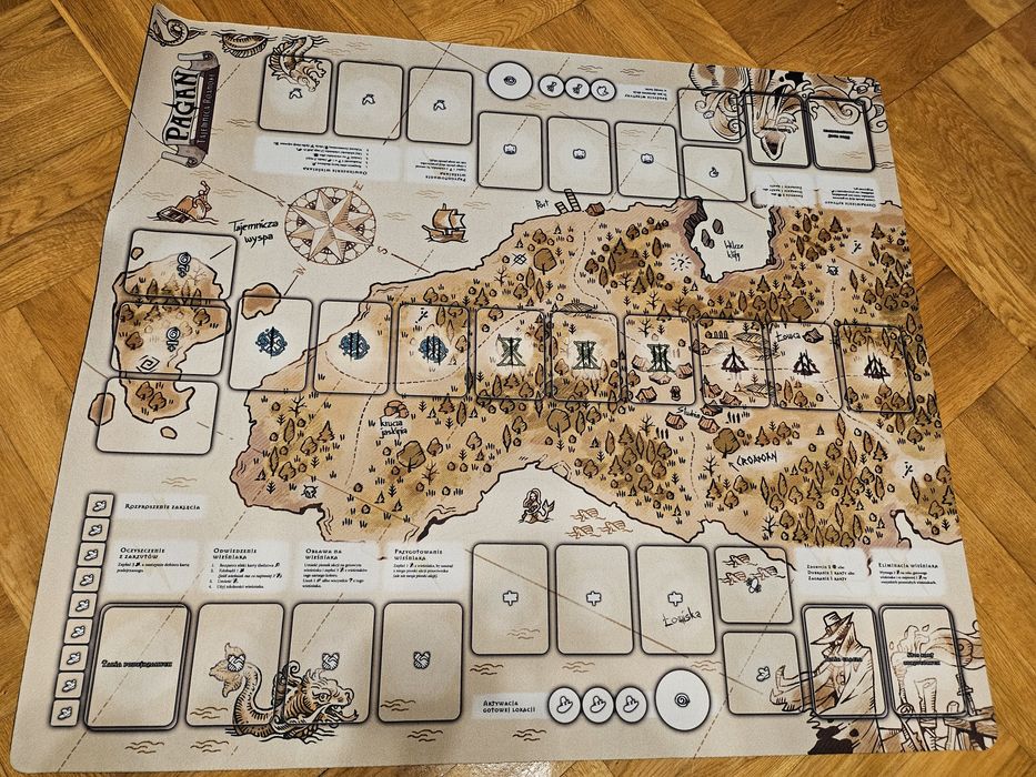 Pagan + drewniane znaczniki +mata