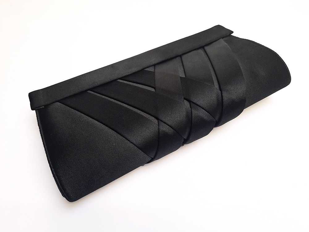 Mala Pouchete Bolsa Clutch Mão Preto