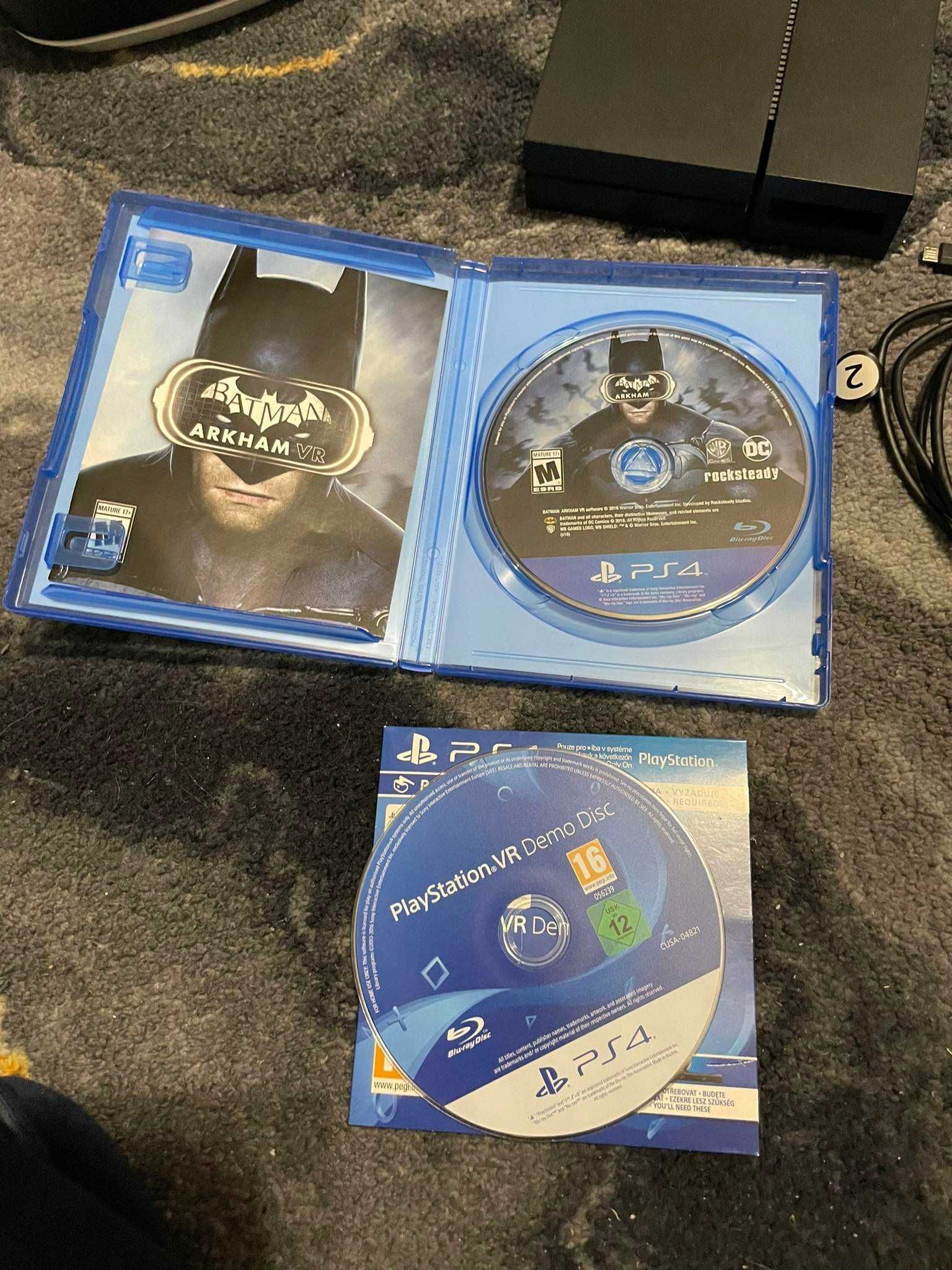 Playstation VR na PS4 + plus gra Batman ARKHAM VR