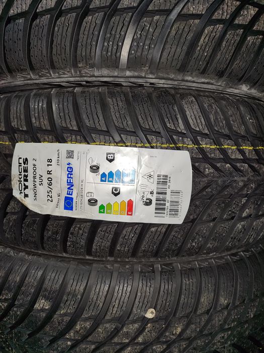 Продаються нові шини  Nokian 225/60r18,104H Фінляндія