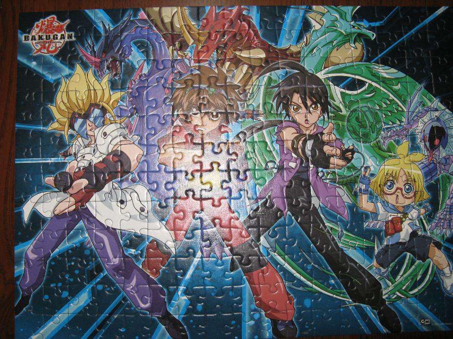 Puzzle Bakugan 200 elementów