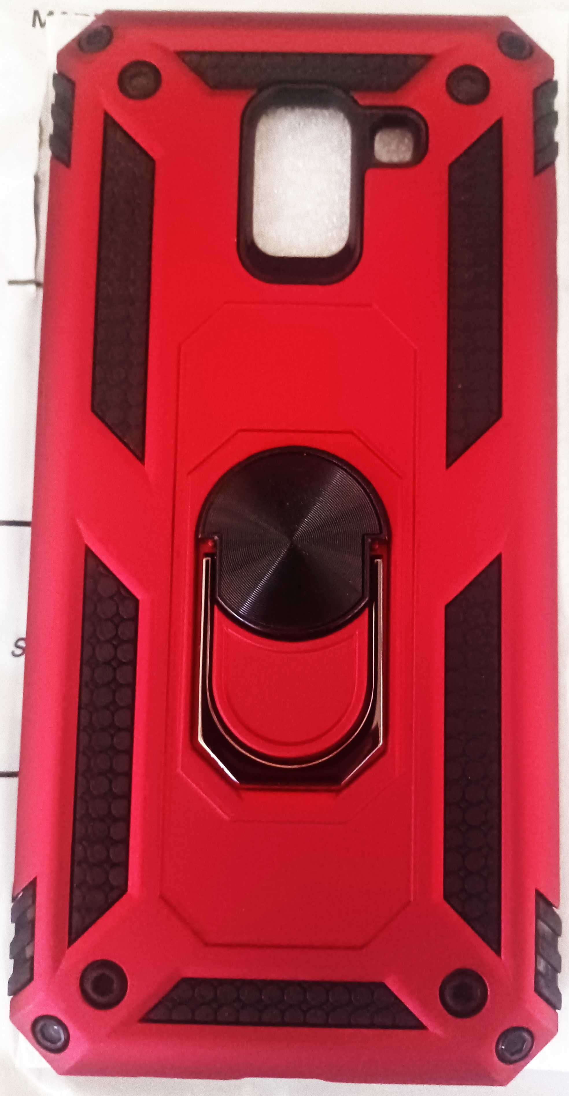 Etui JMstore kompatybilne z Samsung Galaxy J6 2018 czerwone(133b)