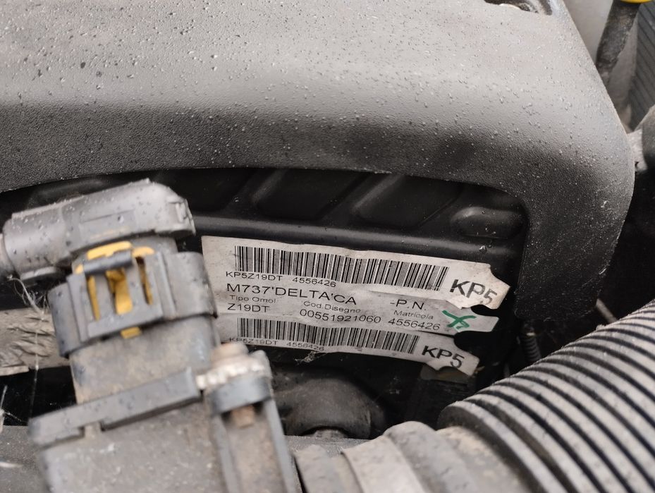 Silnik kompletny 1.9  88 kw opel astra Zafira z19dt