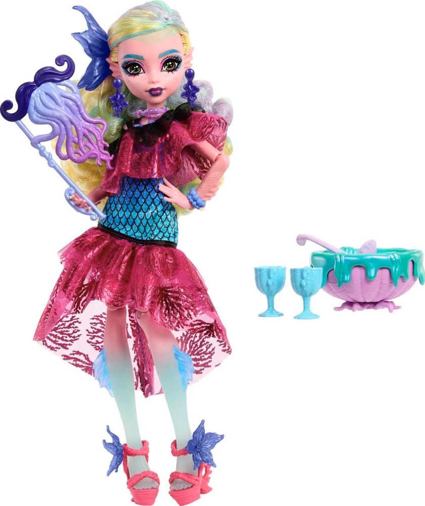 Кукла Monster High Lagoona Blue Лагуна Cleo de Nile бал монстров