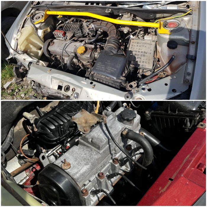 Разборка Ваз Лада Калина 1117 1118 1119 двигатель 1.6