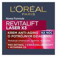 Krem L'Oreal Paris Revitalift Laser X3 Anti-Aging 50ml Noc