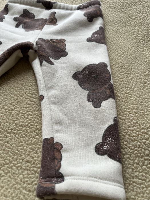Ocieplane legginsy 80 cm