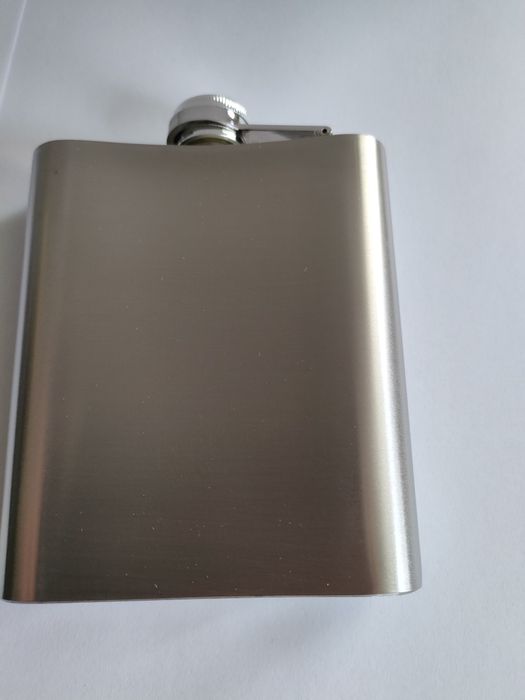 Piersiówka Jack Daniels srebrna prezent