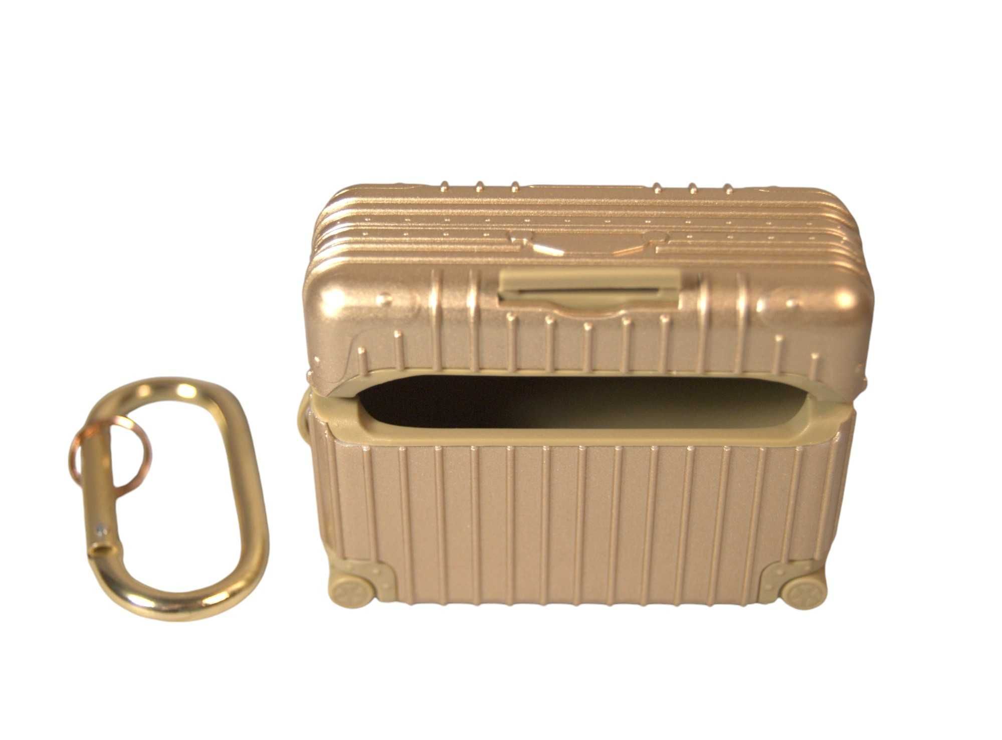 Etui na AirPods Pro 2. generacji/1. generacji (2023/2022/2019) złoty