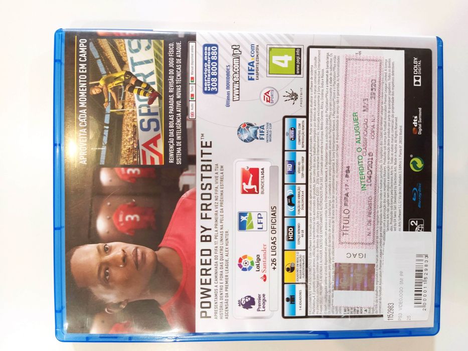 FIFA 17 PS4 - para Troca ou venda