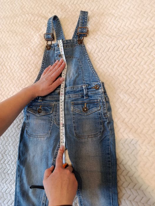 Комбінезон джинсовий Next для дівчинки