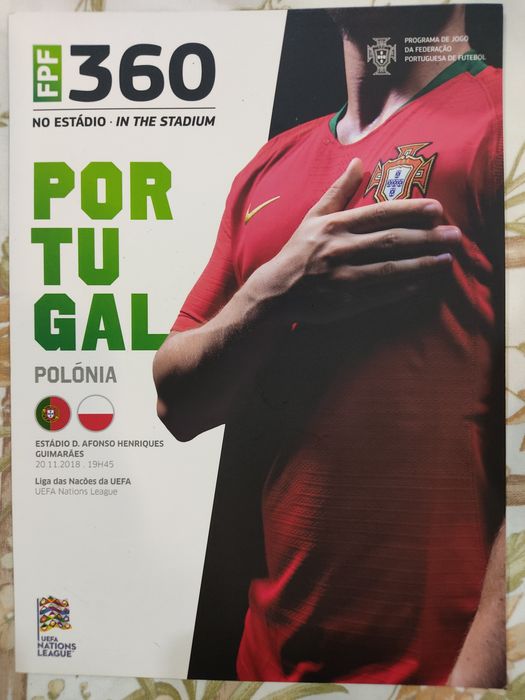 Programa Portugal Polónia liga das nações 2018