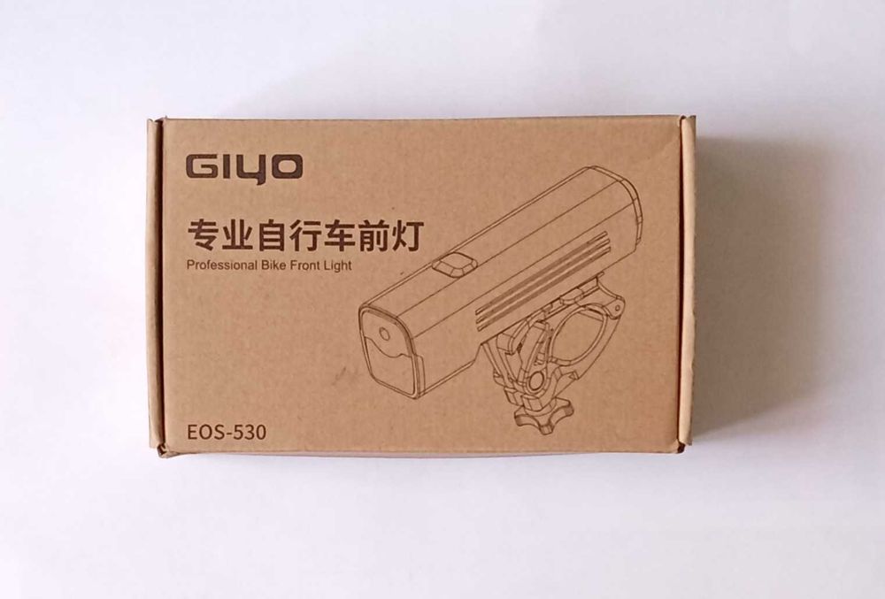 Przednia lampka rowerowa GIYO, 1000 lumenów, 4800 mAh