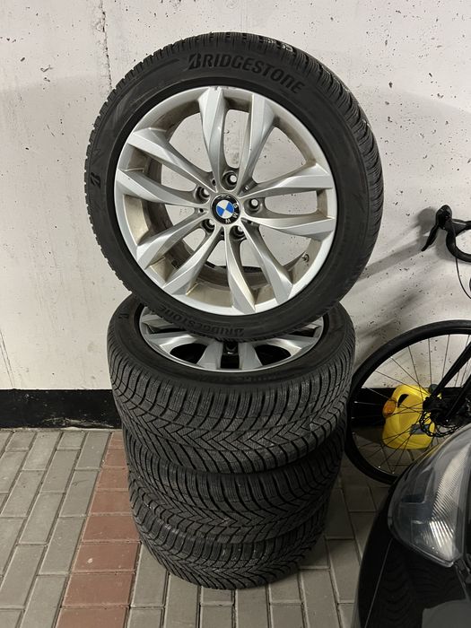 4 Felgi 18” 8J ET33 9J ET44 BMW 5x120 z czujnikami 18 cali