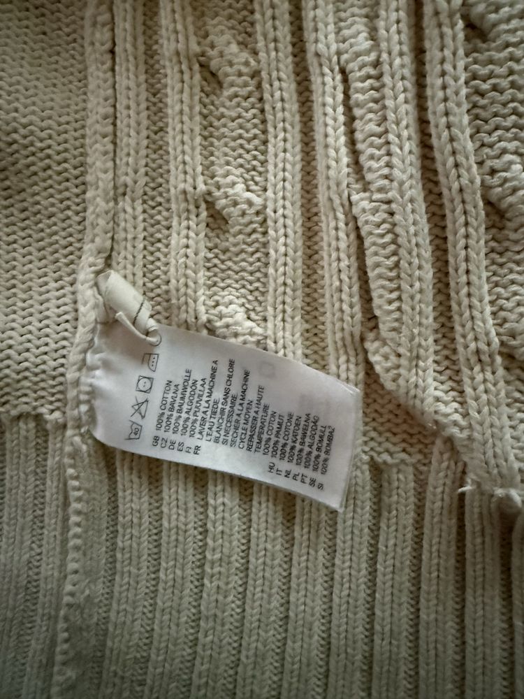 Sweter H&M Logg 146-152 beżowy .