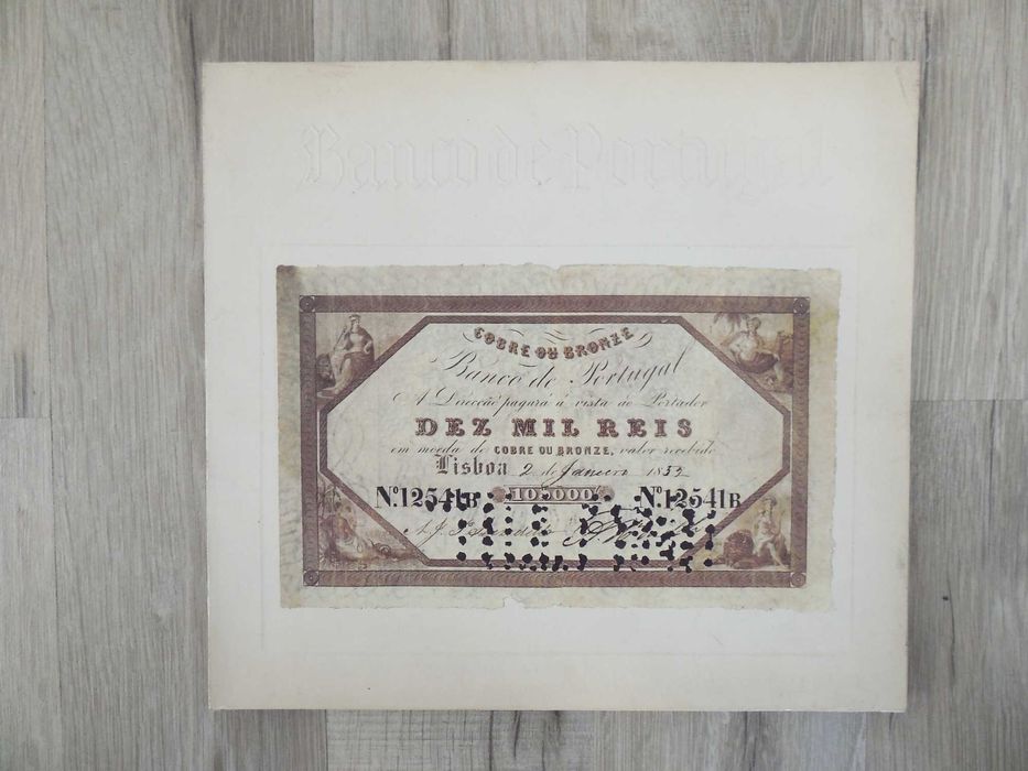 Livros Papel Moeda, Escudo, Notas, Moedas, Banco de Portugal