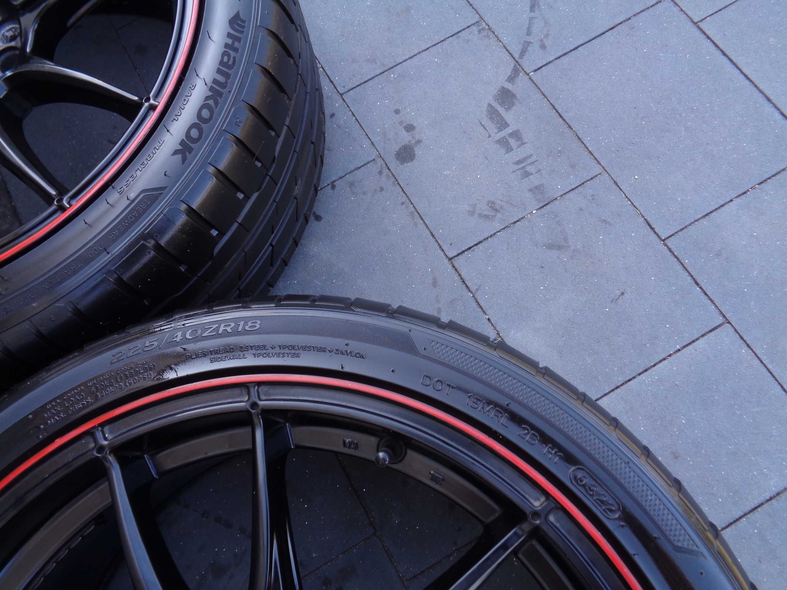 Alufelgi Motec Nitro 18 cali 5x105 i 5x115 Opel, Chevrolet + opony