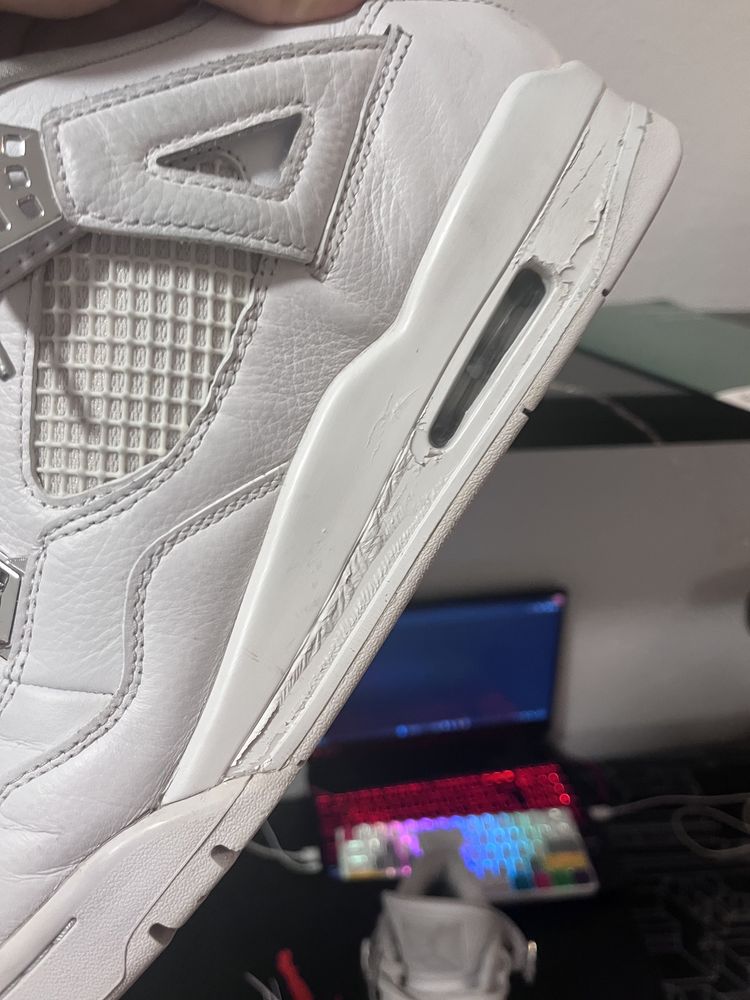 Оригинал Air Jordan 4 Nike Pure Money Кроссовки