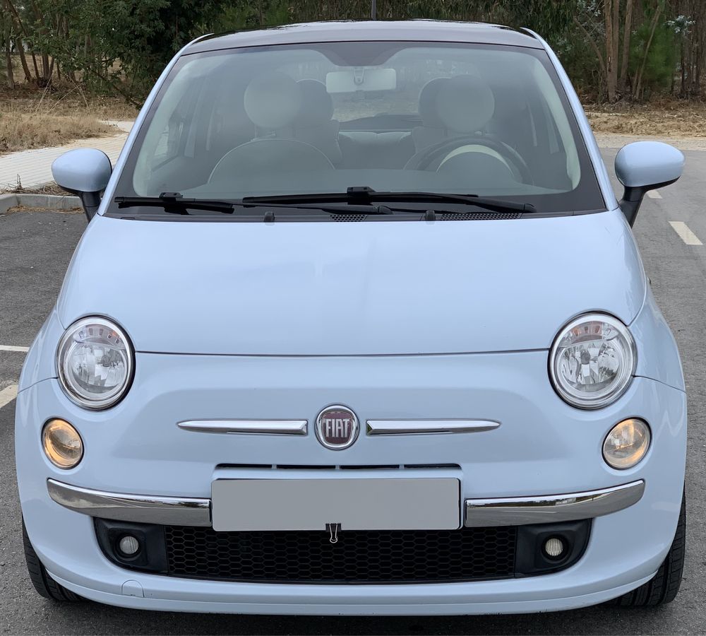 Fiat 500 1.3 diesel multijet lounge// motor corrente// AC// Sens Est T
