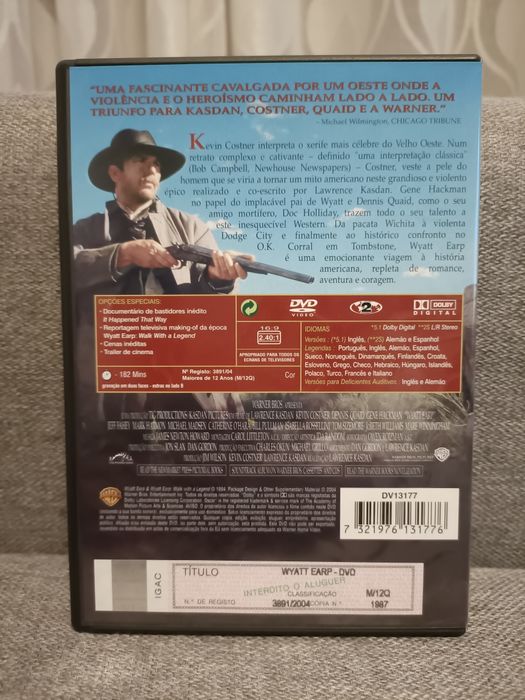 Wyatt Earp - Dvd