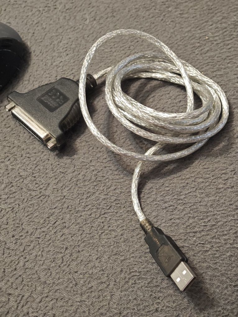 Kabel USB - LPT , do drukarki fiskalnej lub igłowej / diagnostyka