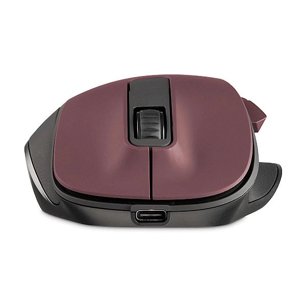 Mysz bezprzewodowa Hama MW-500 V2 z akumulatorem - bordowa