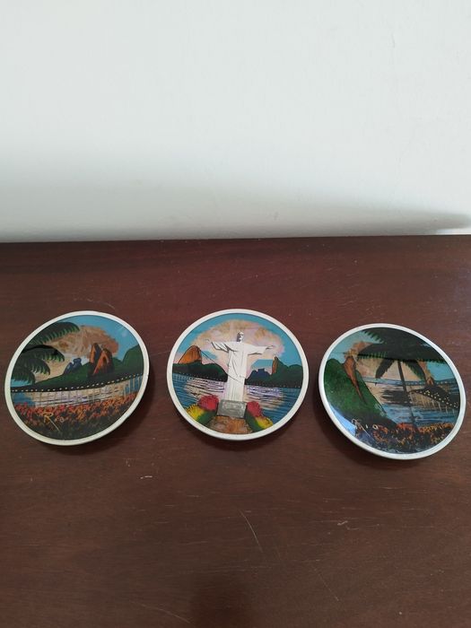 Pratos decorativos - Rio de Janeiro