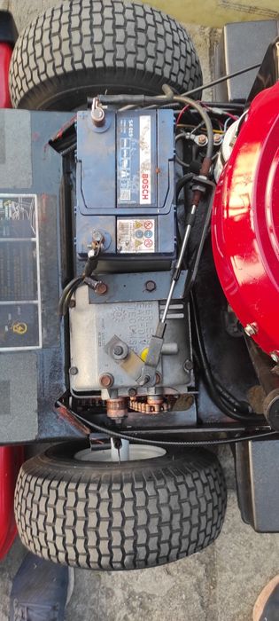 Kosiarka traktorek simplicity 16HP z koszem