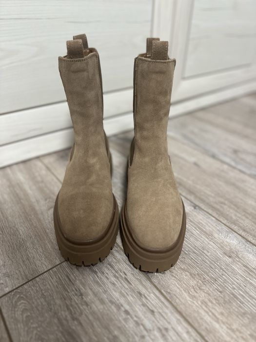 Черевики замшеві ZARA 36 р НОВІ