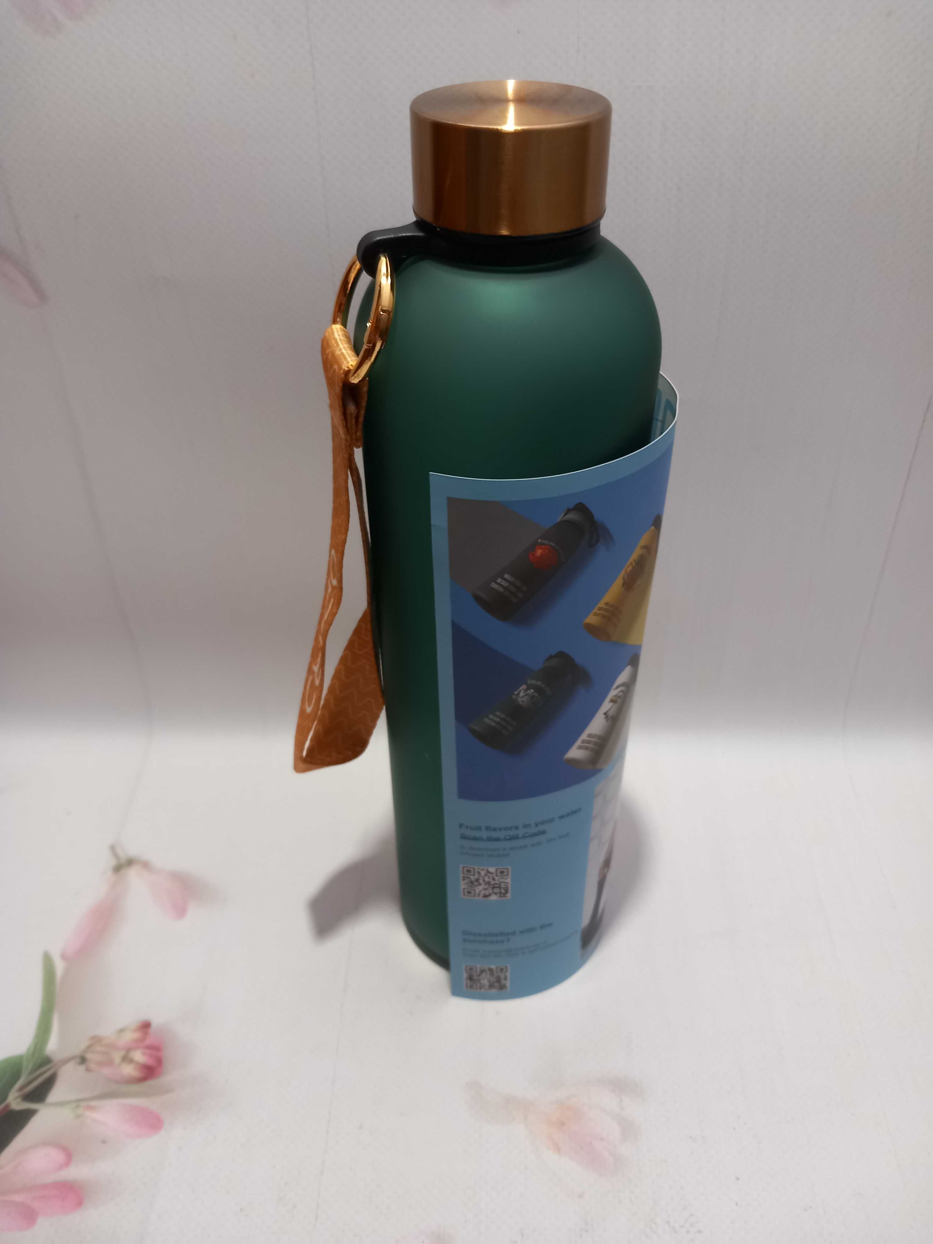 Butelka, bidon do picia Opard 1000ml zielona