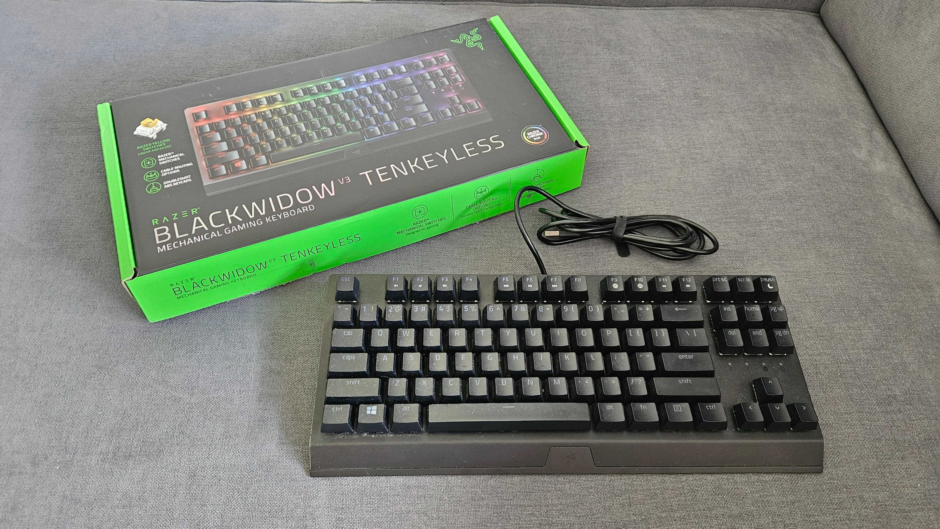 Klawiatura mechaniczna Razer Blackwidow v3 TKL