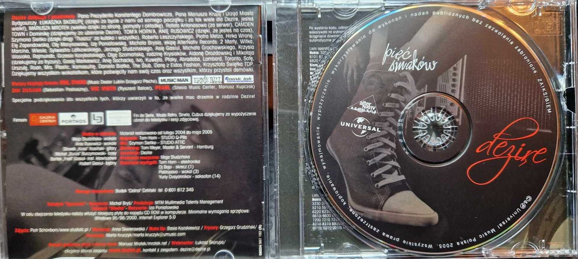 DEZIRE Pięć Smaków CD
