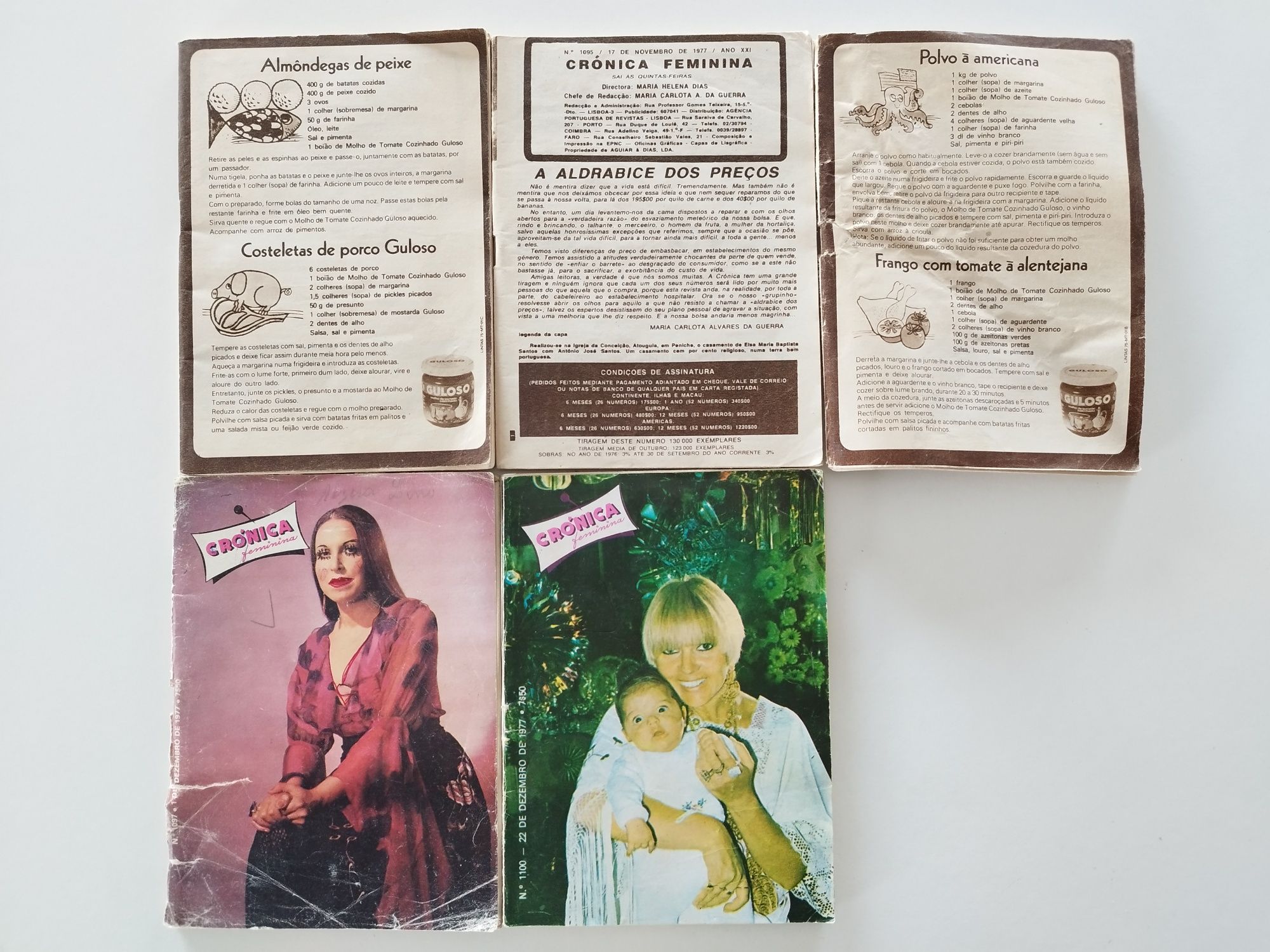 Revistas Crónica Feminina 1977