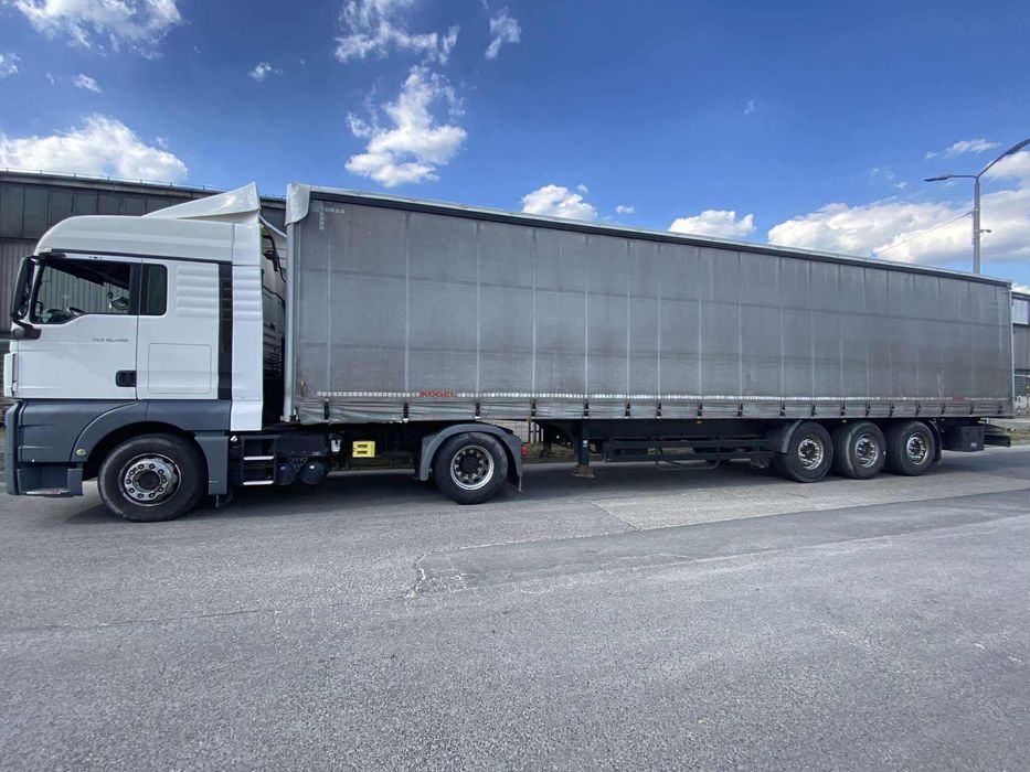 Naczepa Kogel firanka standard 2015r.