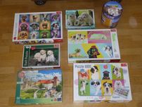 PUZZLE - 7 Opakowań - Stan Idealny, w tym 3 fabrycznie Nowe,  Wrocław