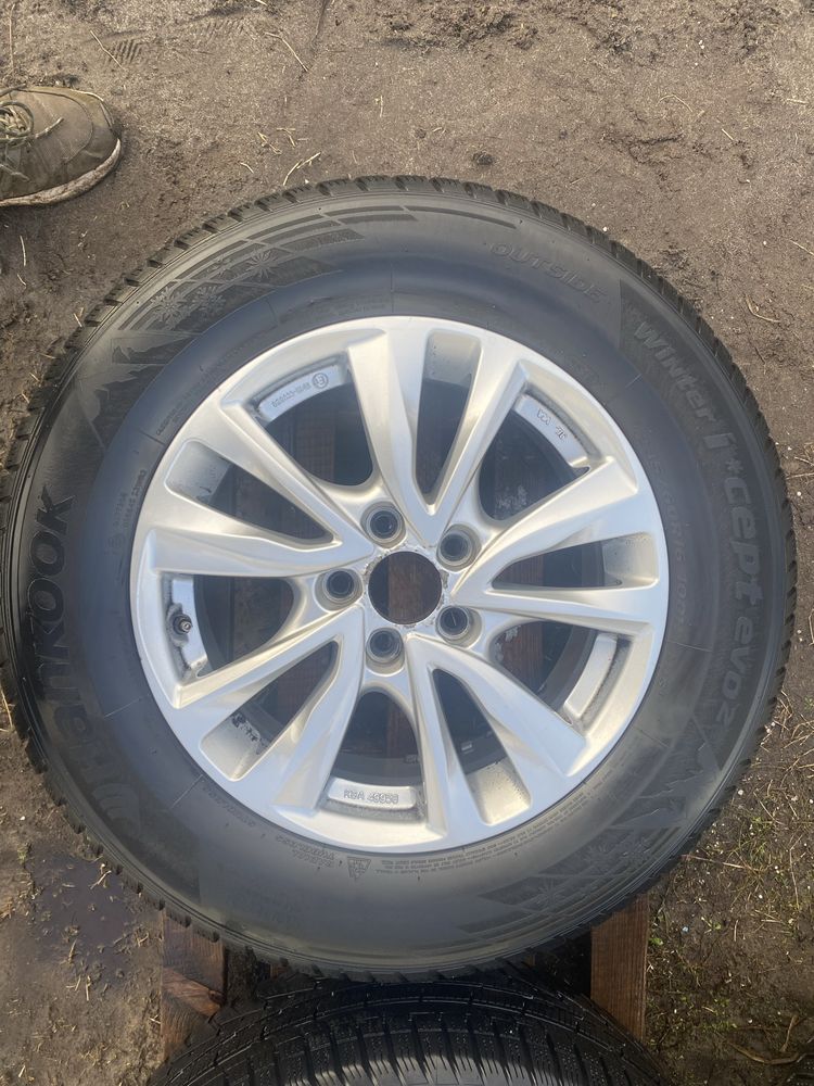 R16 5/114.3 диски, зимова резина