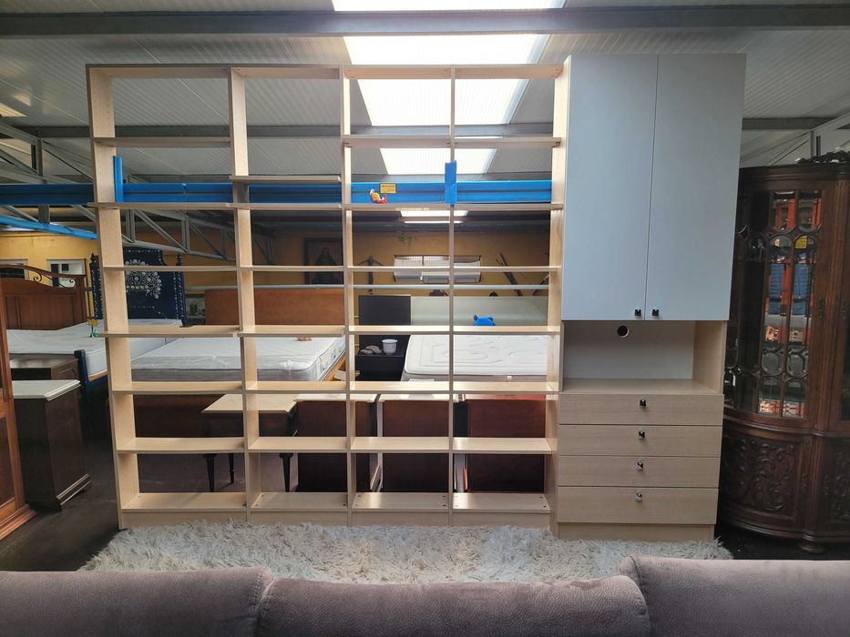 Grande móvel / estante de sala ou escritório - óptimo estado ge