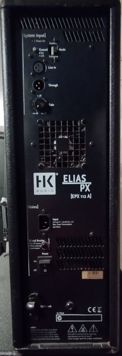 OSTATECZNA CENA!!!HK Audio Zestaw aktywny Elias EPX 1600watt + mikser