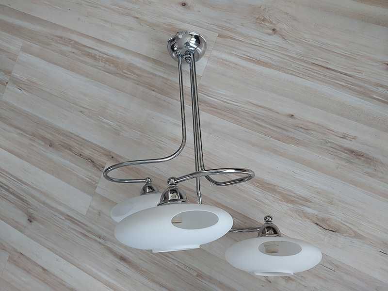 Żyrandol trójramienny UFO