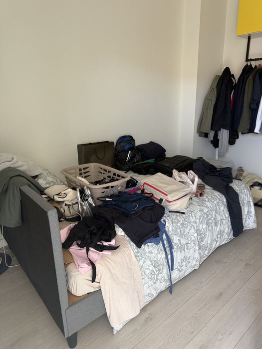 Cama + colchao 1400x2000 como nova