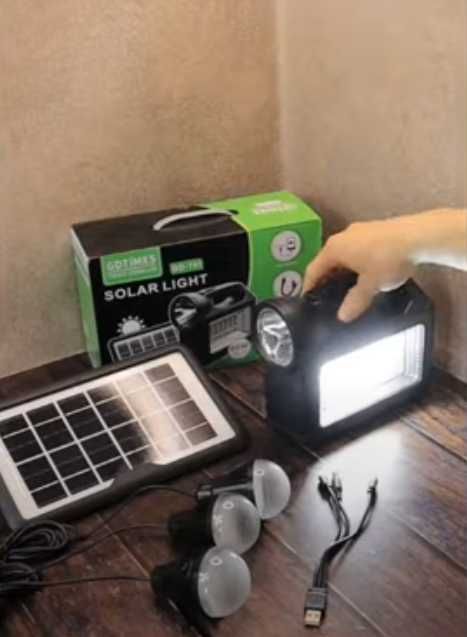 Аккумуляторный фонарь павербанк для блекауту / Лихтар з лампами