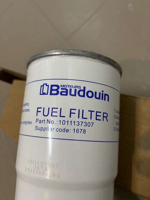 Фільтр паливний BAUDOUIN 1011137307