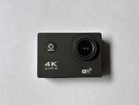 Kamera sportowa 4K + akcesoria, wodoodporna, do kasku i na rower