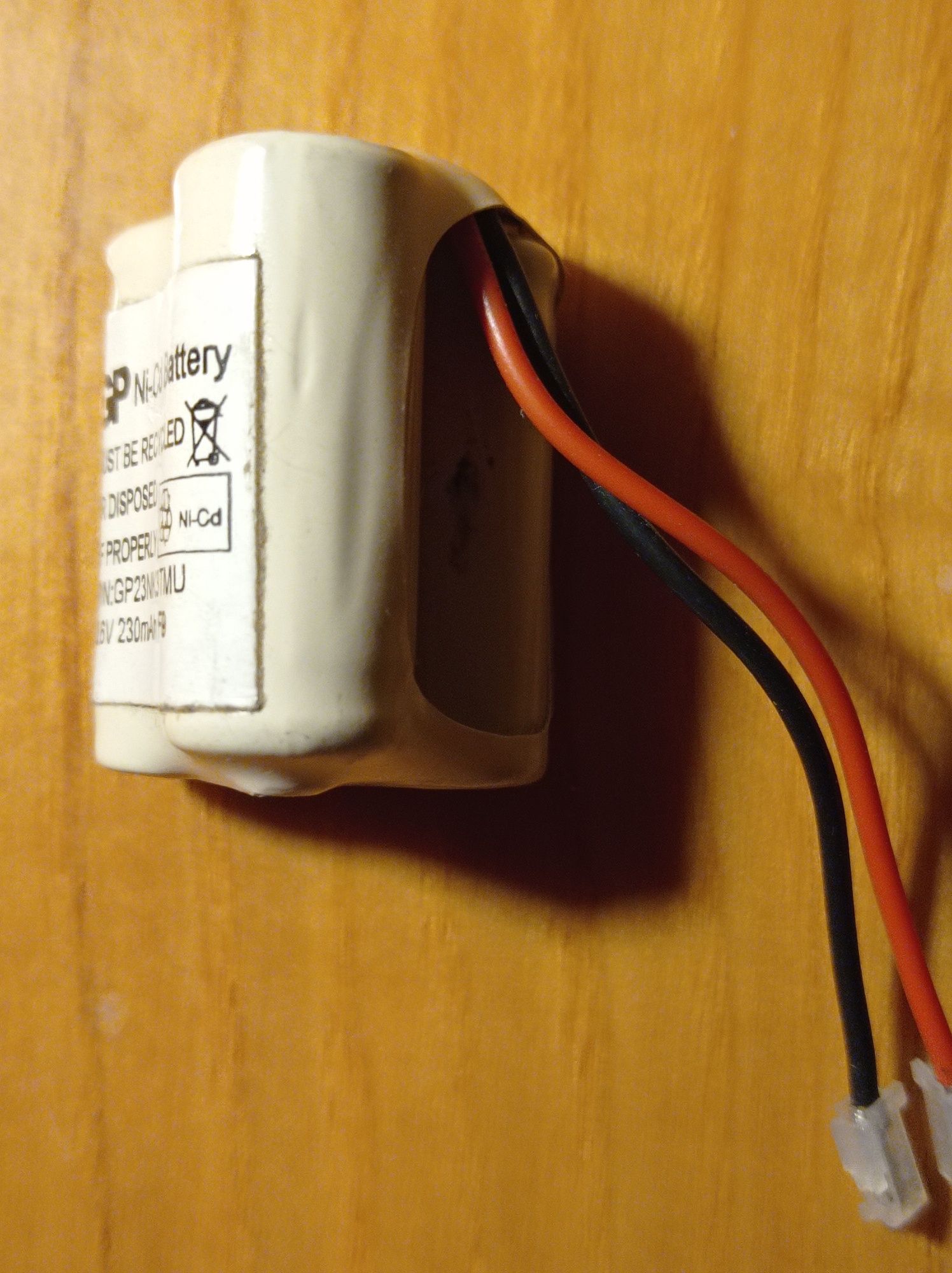 Akumulator NiCd 3,6V/230mAh