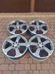 4x Alu felgi 18 cali AUDI VW SEAT SKODA 5x100x57,1. ET35