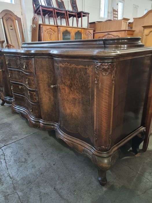 komoda drewniana bufet witryna kredens