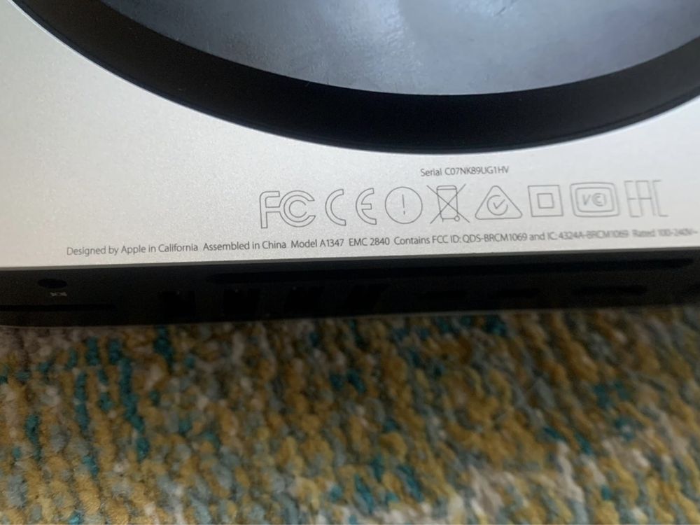 Apple Mac Mini a1347 late 2014