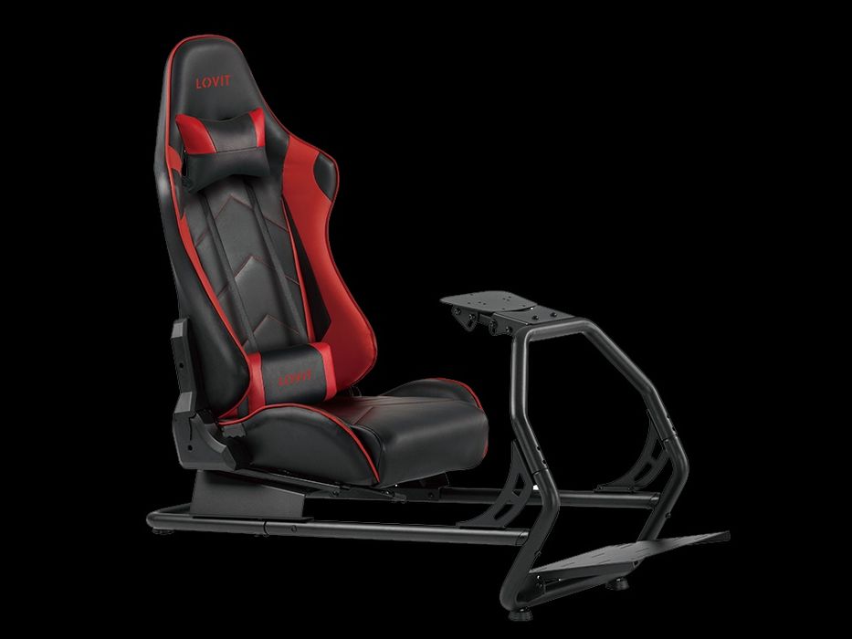 Assento de corrida Corsa Driving + Volante e pedais Logitech G29