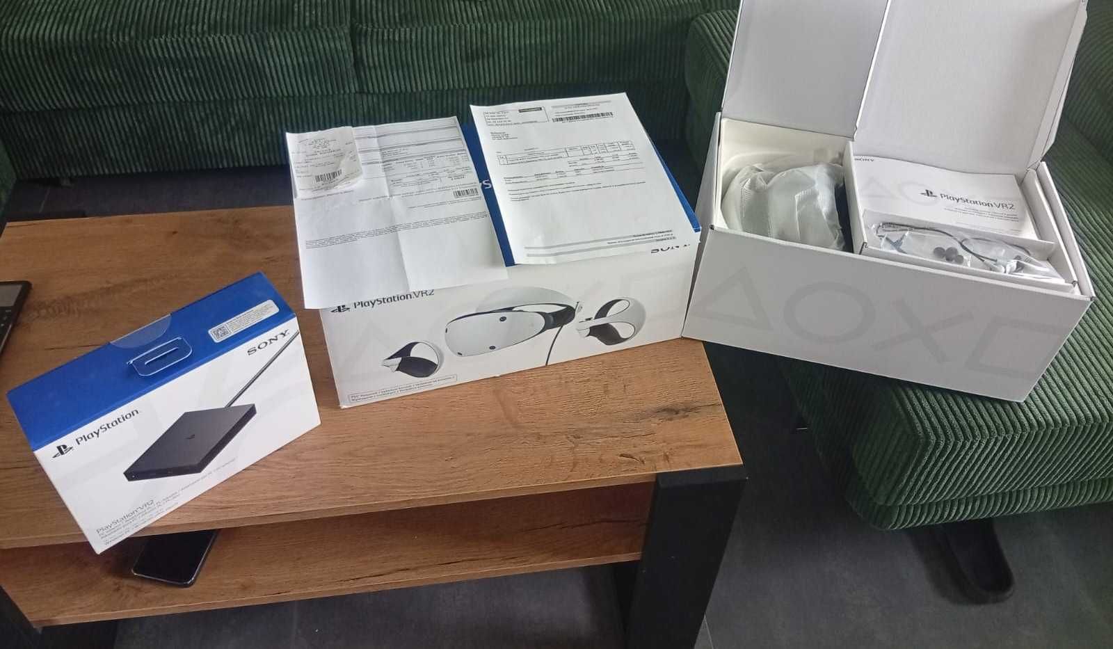 Ps VR2 + adapter PC NOWE na gwarancji